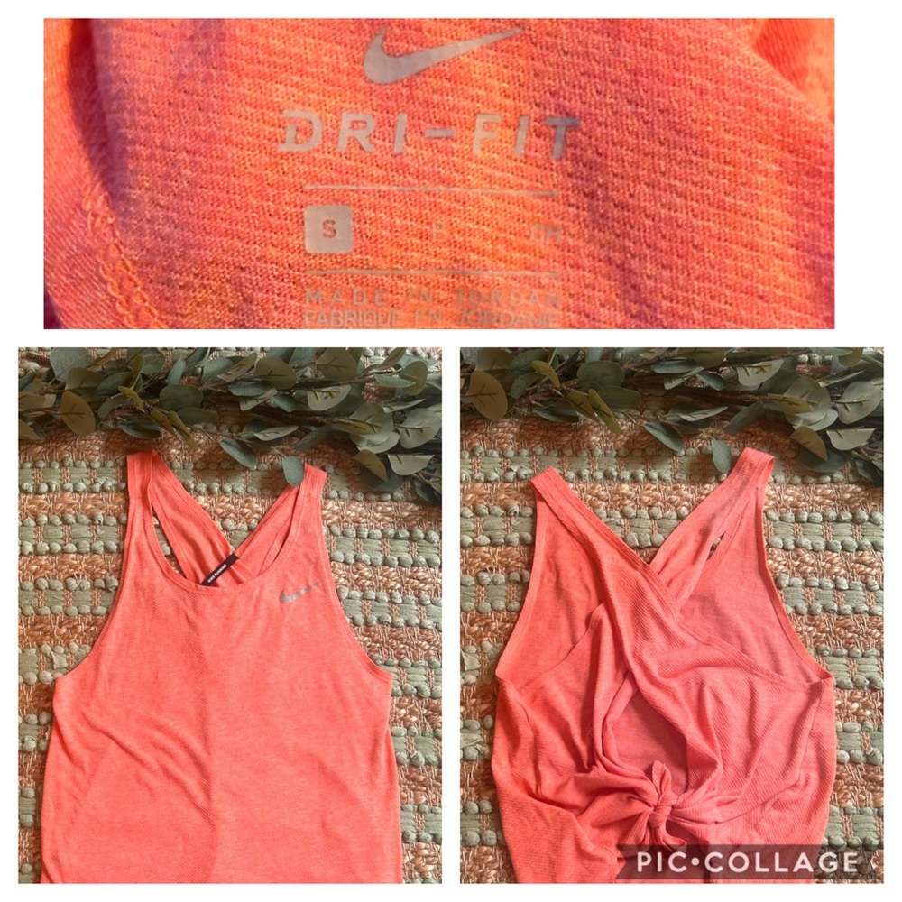 Nike Pink Running Tank Top